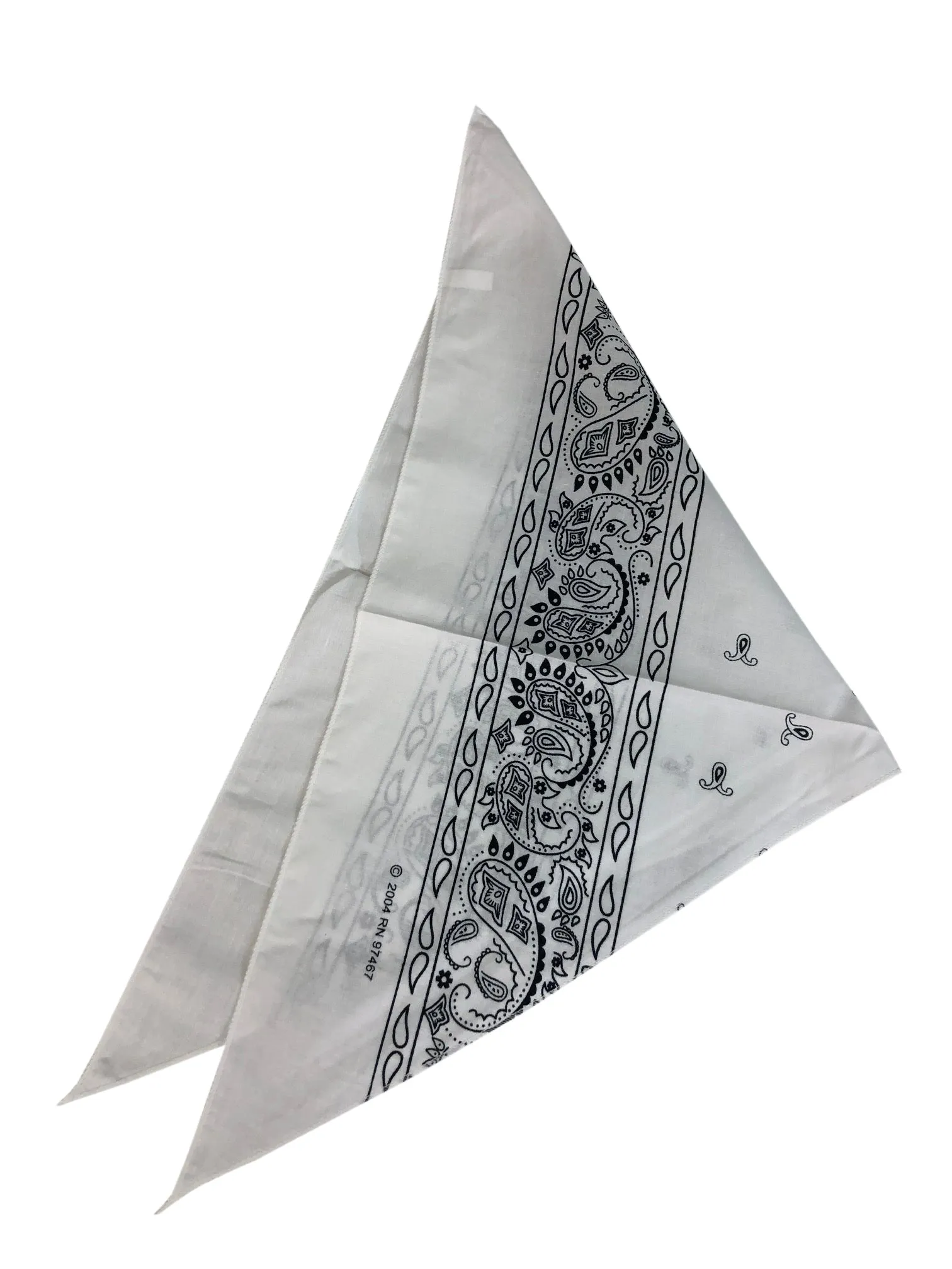 120 ct Triangle 100% Cotton Bandana - Pack of 120