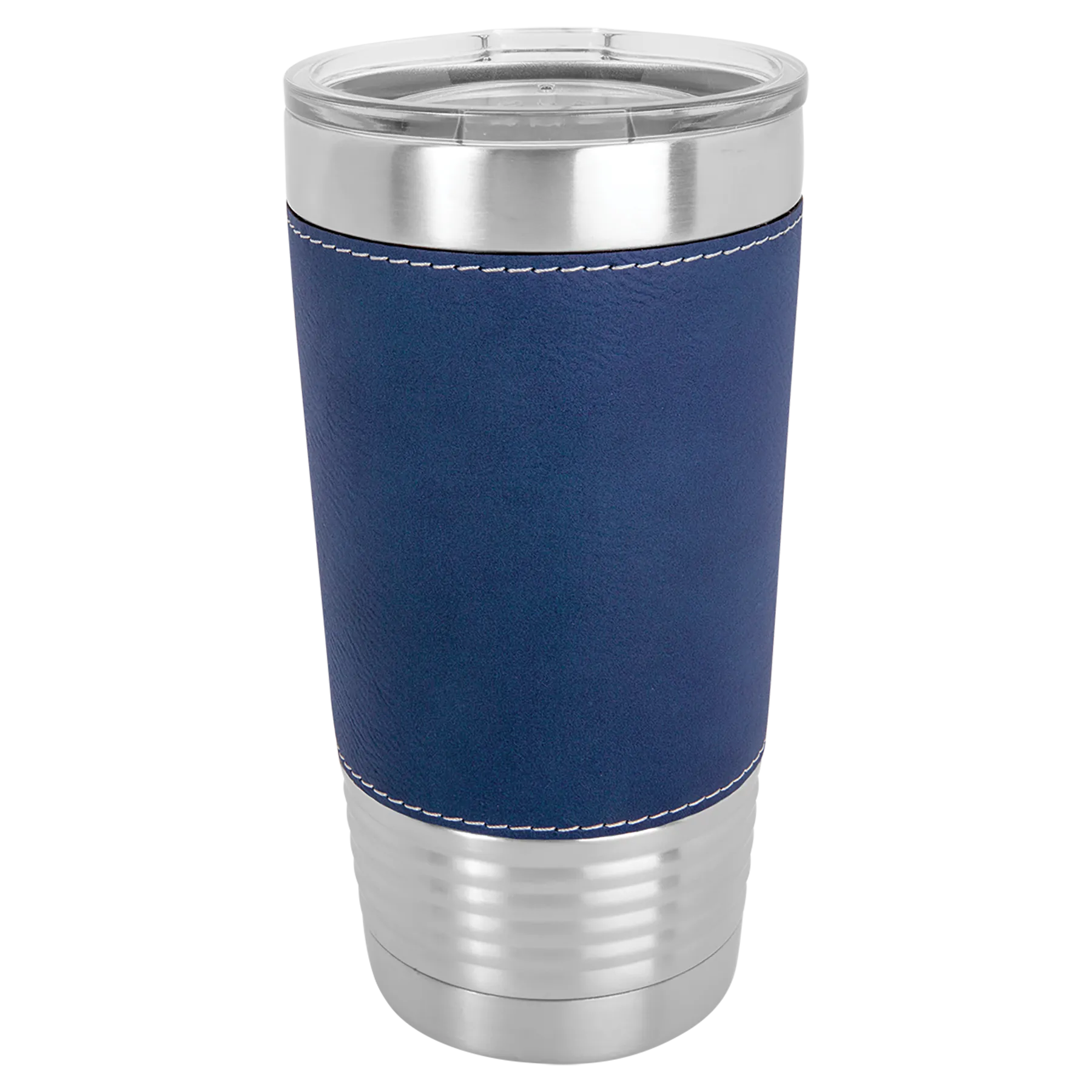 20oz Leatherette Tumbler with Clear Lid