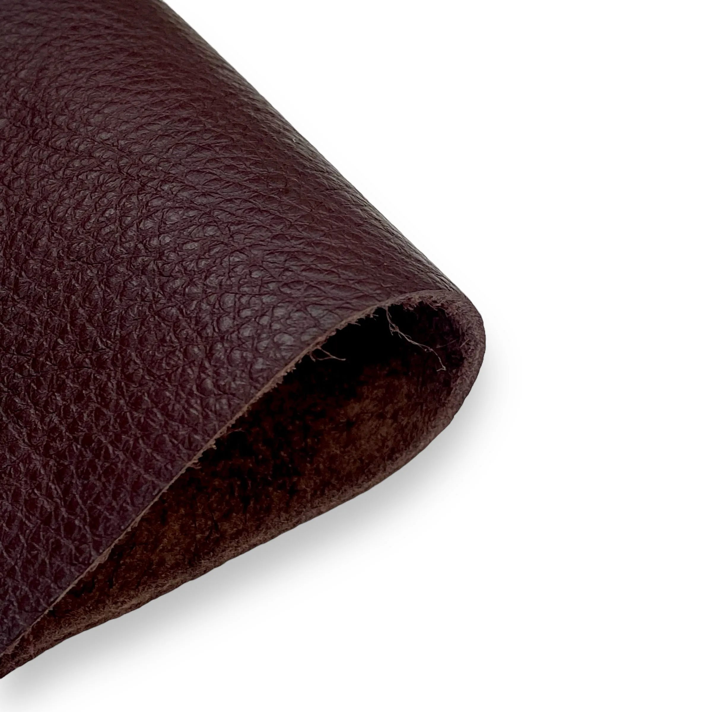 4oz (1.6mm) Cow Leather - Merlot (per square foot)