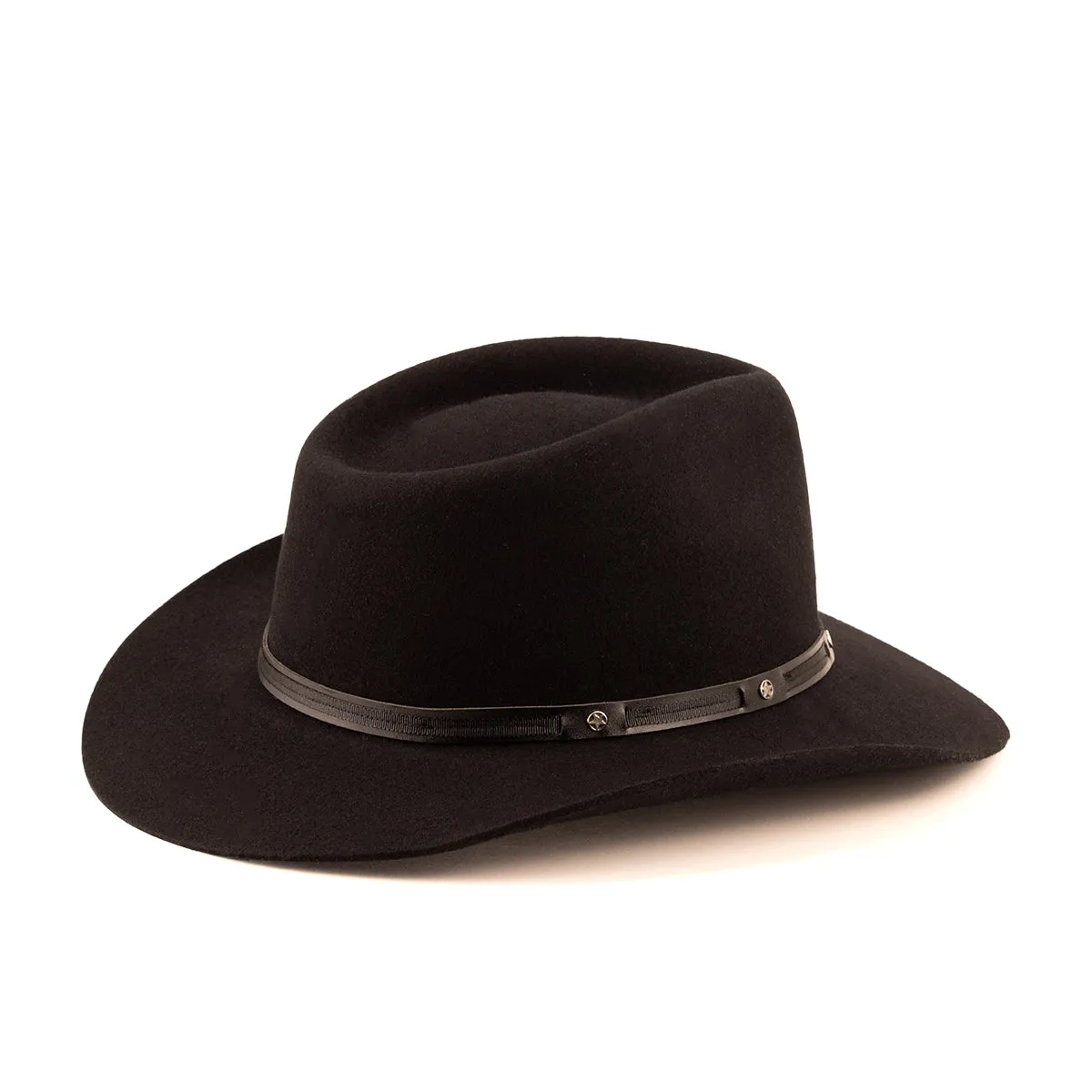 5X Black Felt Hat