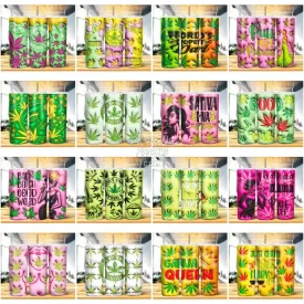 62 Weed CANNABIS Tumbler Wrap Bundle JPG