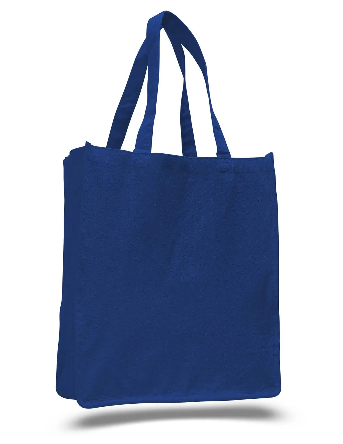 72 ct Jumbo Size Heavy Canvas Wide Shopper Tote Bag - By Case