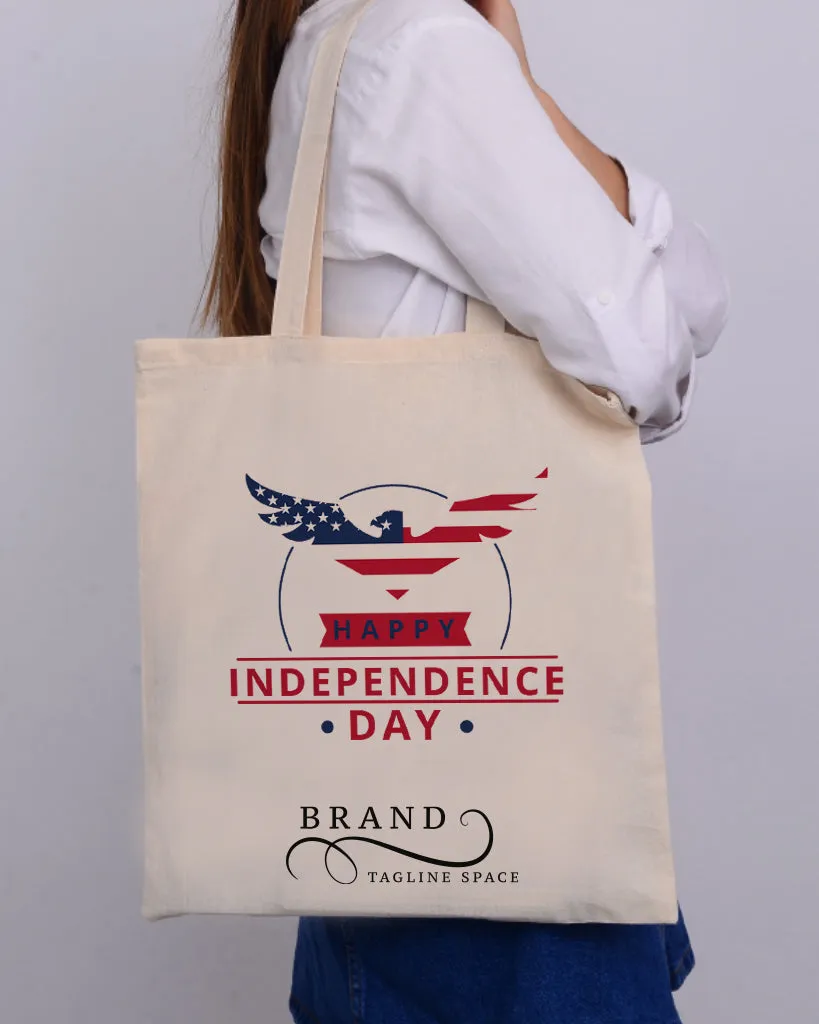 American Eagle Tote Bag - 4th Of July Tote Bags