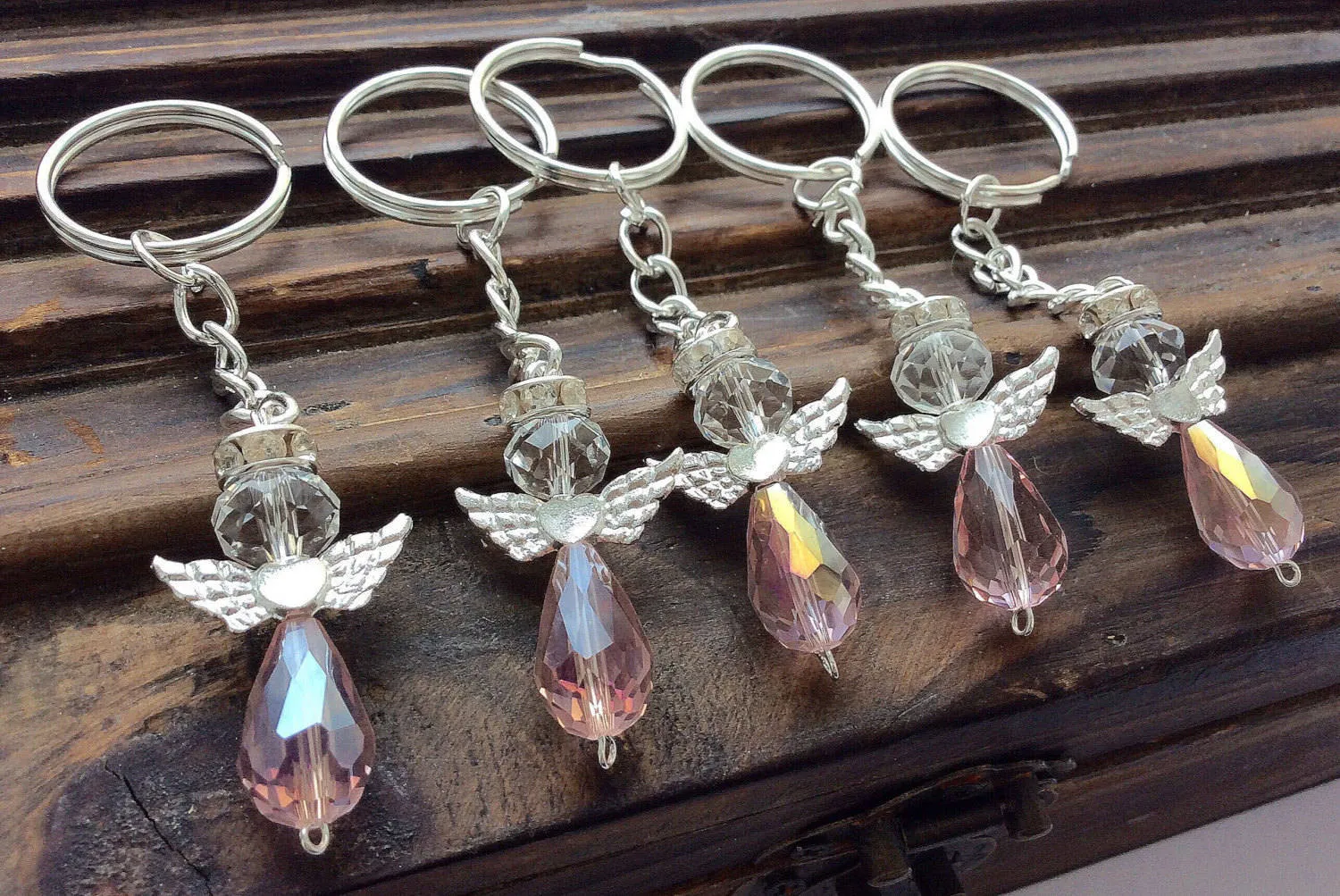 Baptism Favor /keychain gift/35pcs Angel keychain/christening favor/baptism angel favor keychains/recuerdos de bautizo