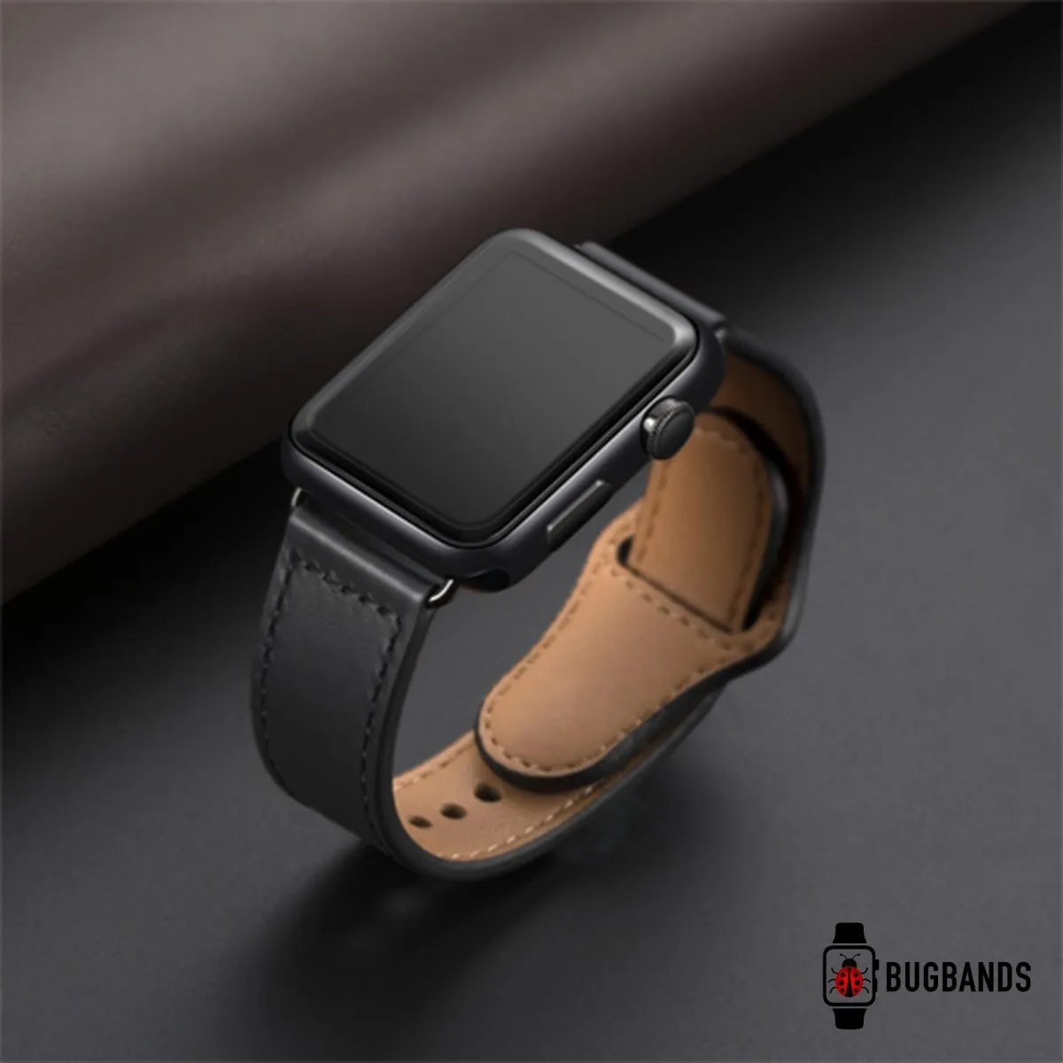 Black Swift Leather Band