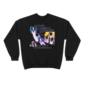 Boston Terrier Regional Specialty Design on a Gildan - 18000 - G180 - Heavy Blend Sweatshirt (Unisex)