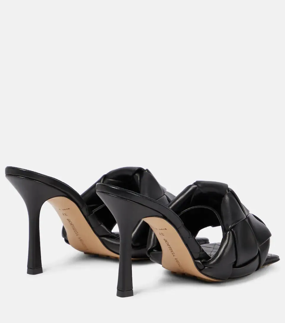 BOTTEGA VENETA LIDO LEATHER SANDALS