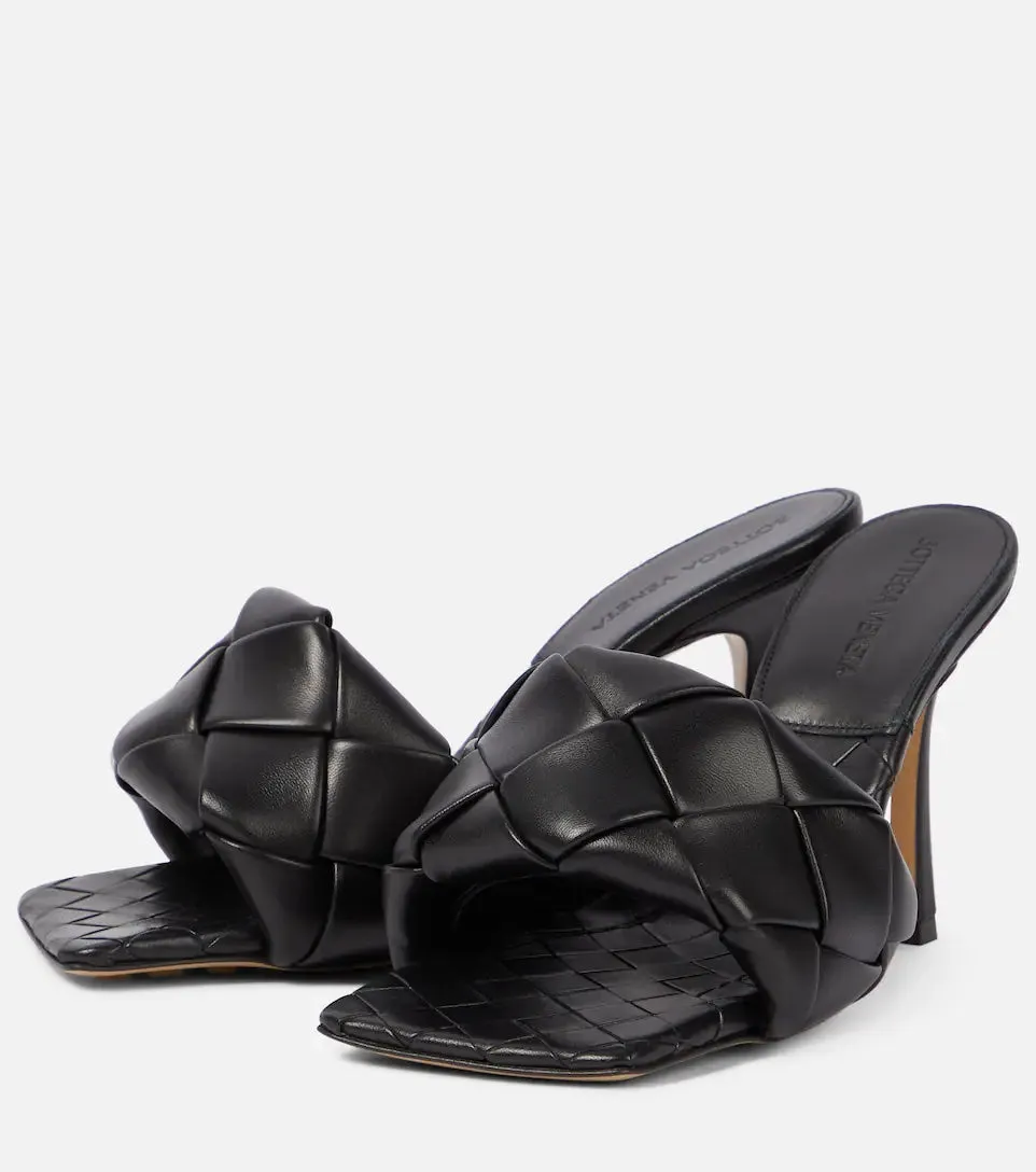 BOTTEGA VENETA LIDO LEATHER SANDALS