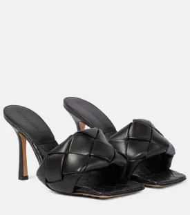 BOTTEGA VENETA LIDO LEATHER SANDALS