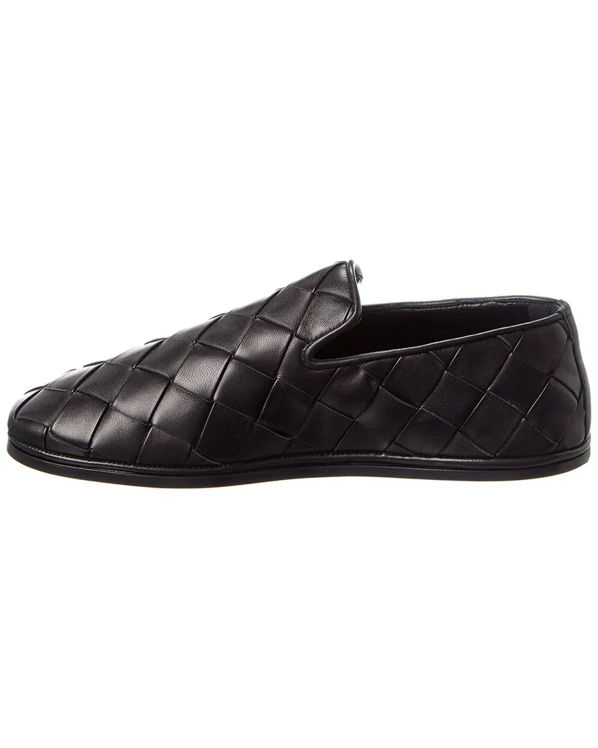 Bottega Veneta Sunday Intrecciato Leather Slipper