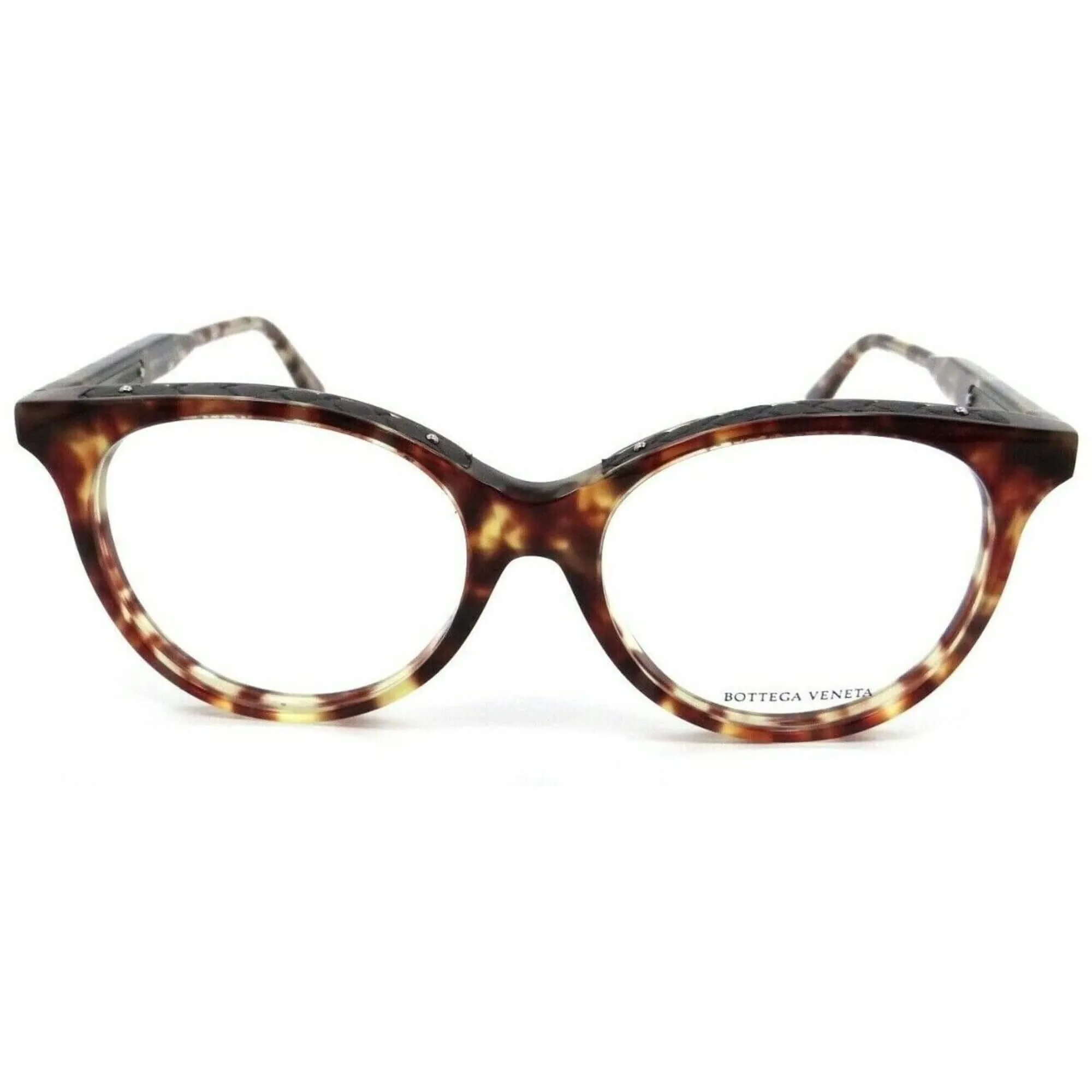 Bottega Veneta Women's Eyeglasses - Havana Transparent | BOTTEGA VENETA BV0069OA 004