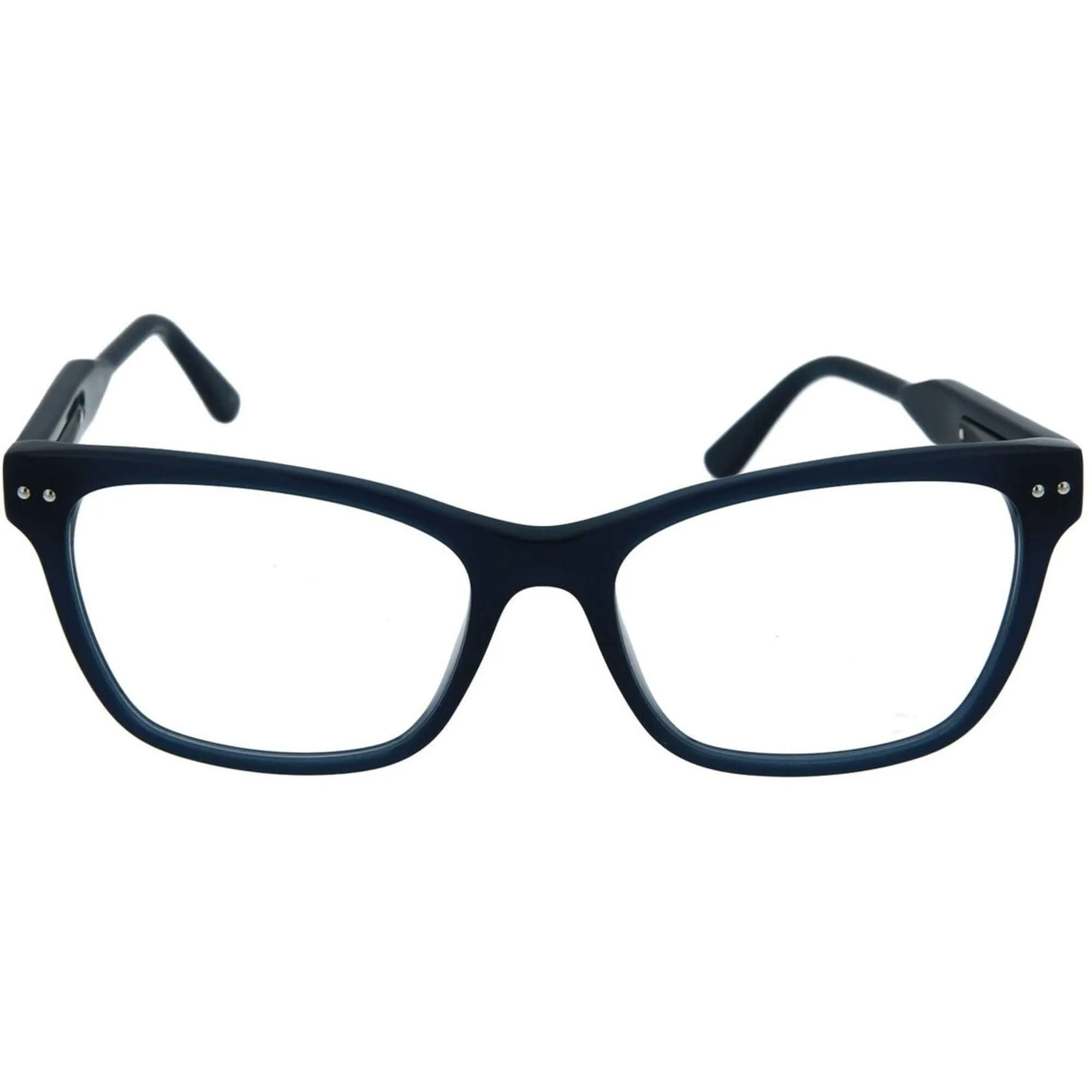 Bottega Veneta Women's Eyeglasses - Shiny Blue Square | BOTTEGA VENETA BV0016O 008