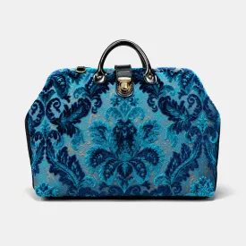 Burnout Velvet Revival Aqua Laptop Work Bag