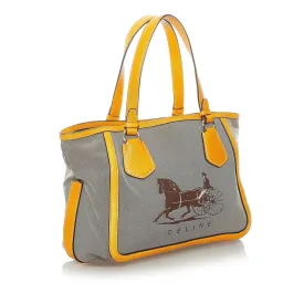 Celine Horse Carriage Canvas Tote Bag (SHG-33010)