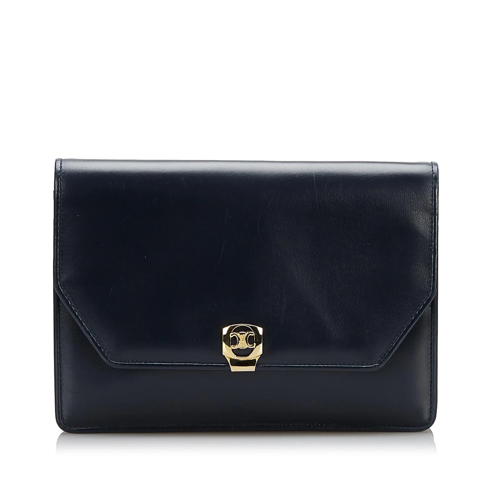 Celine Leather Clutch (SHG-36203)