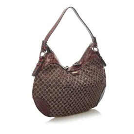 Celine Macadam Canvas Hobo Bag (SHG-34196)