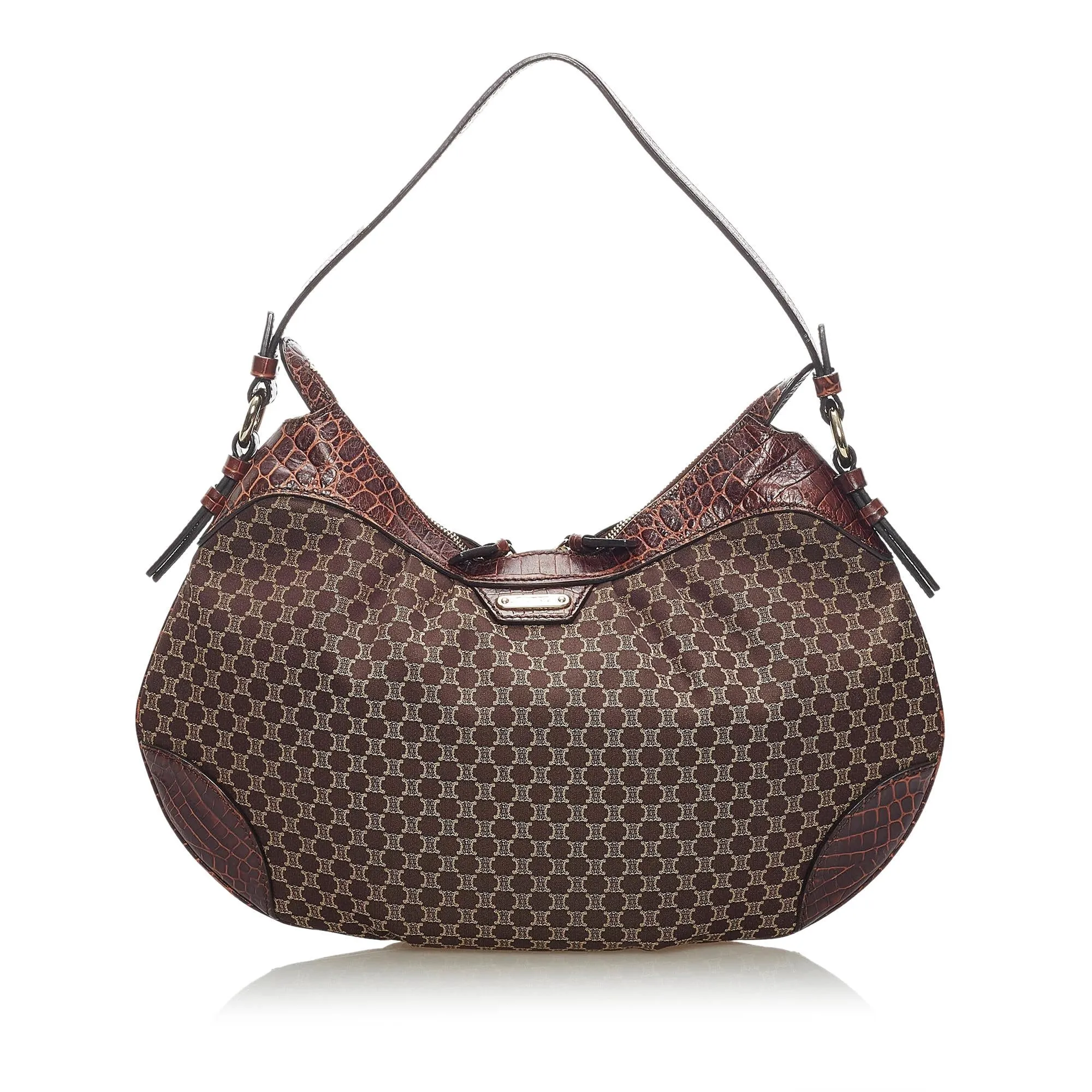 Celine Macadam Canvas Hobo Bag (SHG-34196)