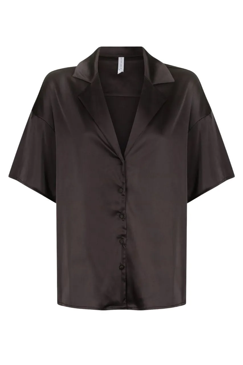 Celine Short Sleeve Shirt Black