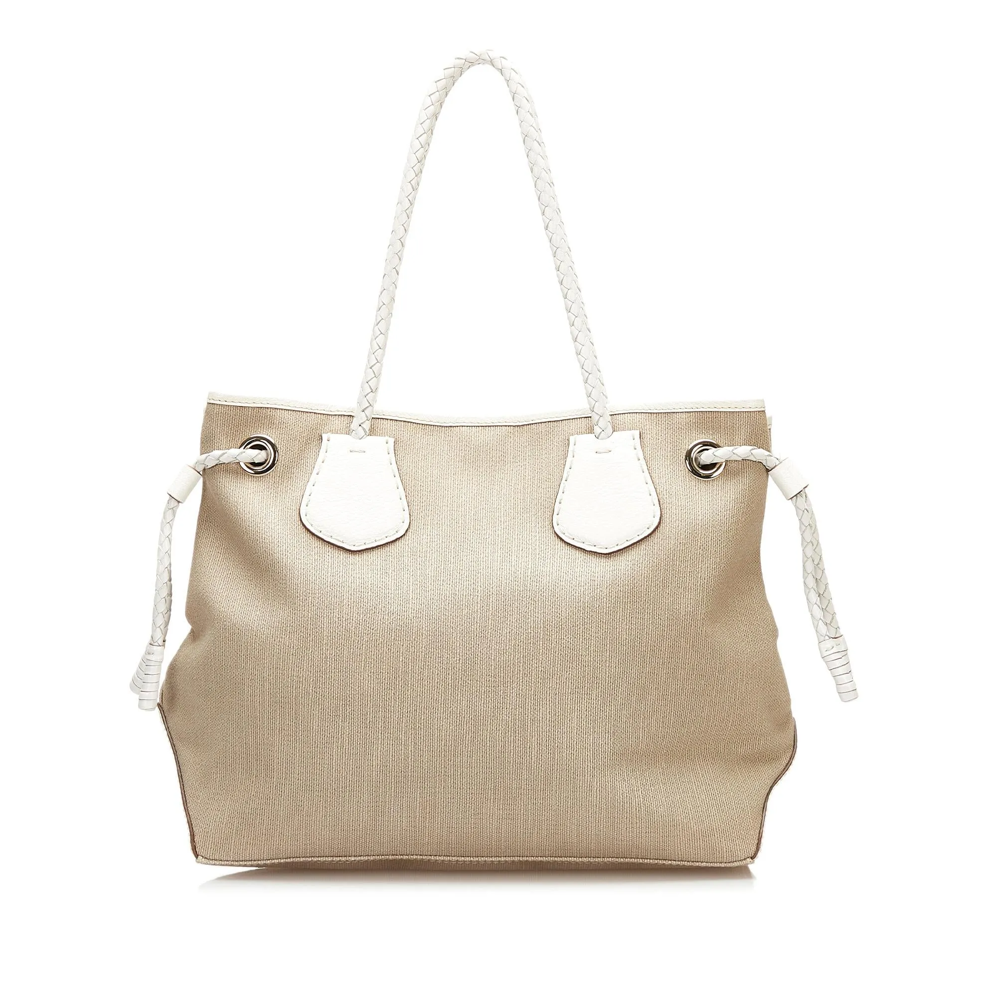 Celine Triomphe Logo Canvas Tote (SHG-35745)