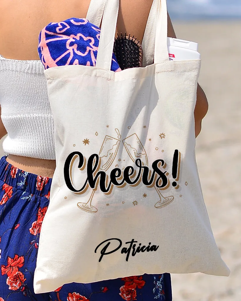 Cheers New Year Tote Bag - New Year's Tote Bags