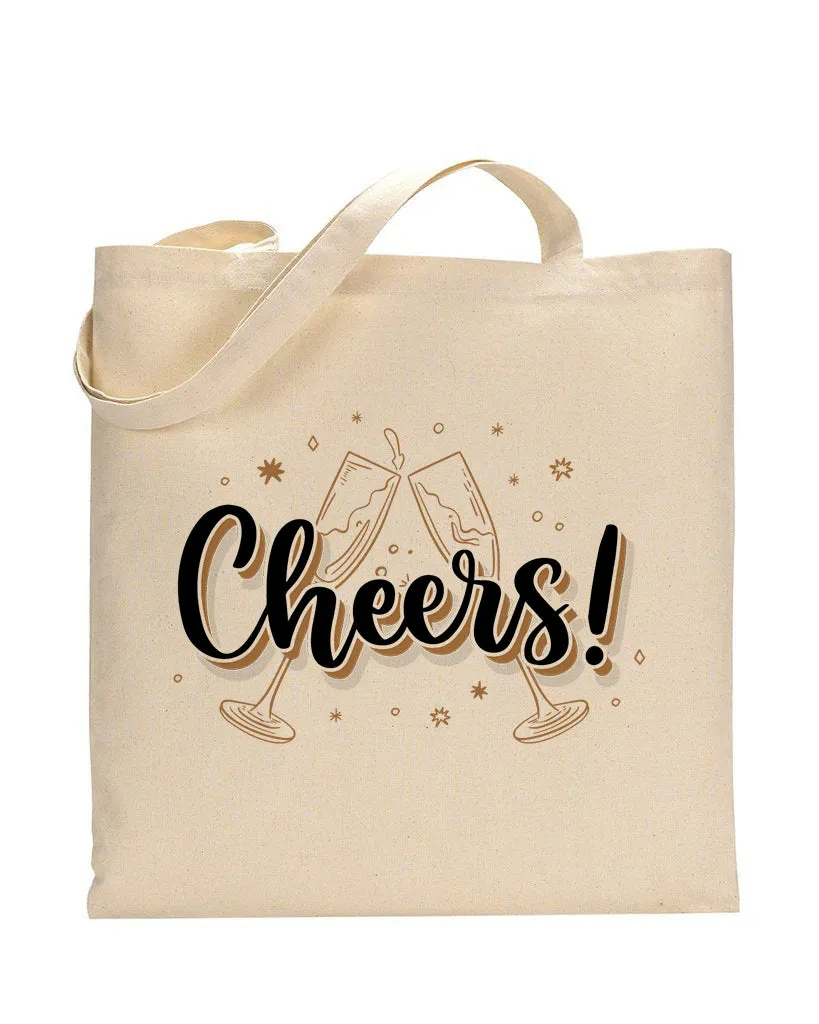 Cheers New Year Tote Bag - New Year's Tote Bags