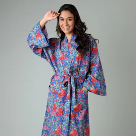 Clarence Indigo Robe