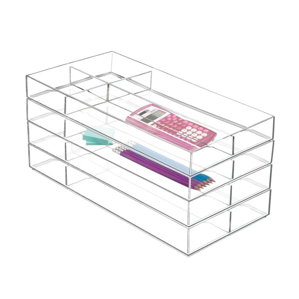 Clarity Organizer 8" x 16" x 2" Clear