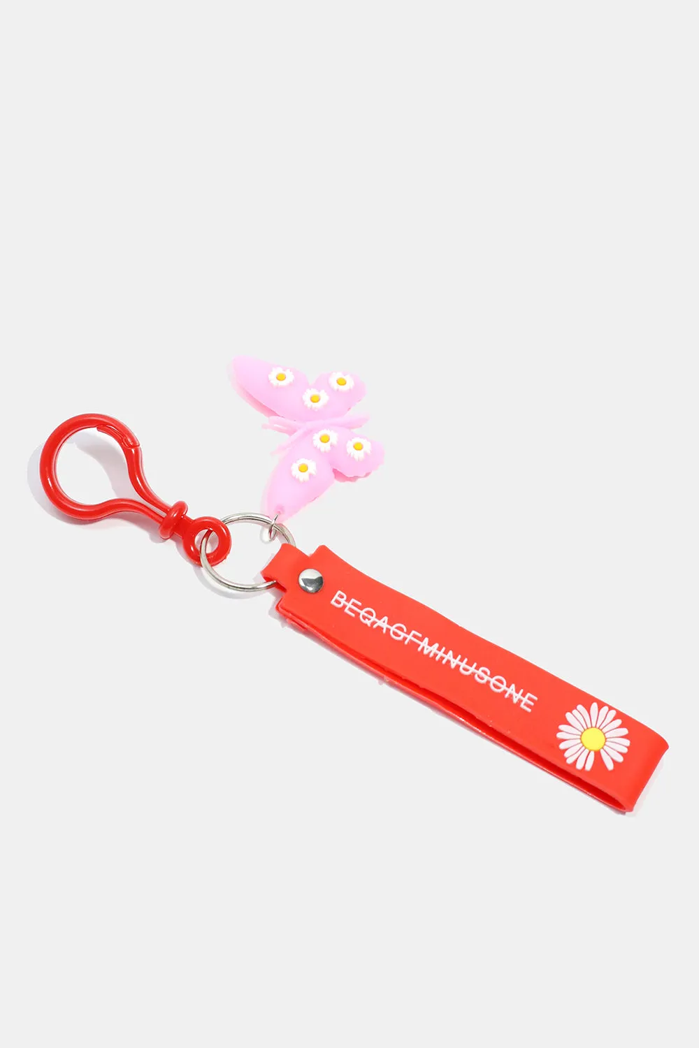 Colorful Butterfly Keychain