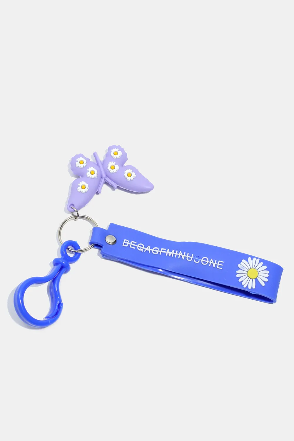 Colorful Butterfly Keychain