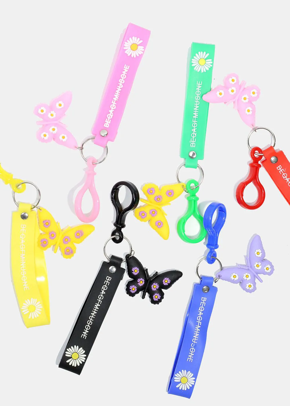 Colorful Butterfly Keychain