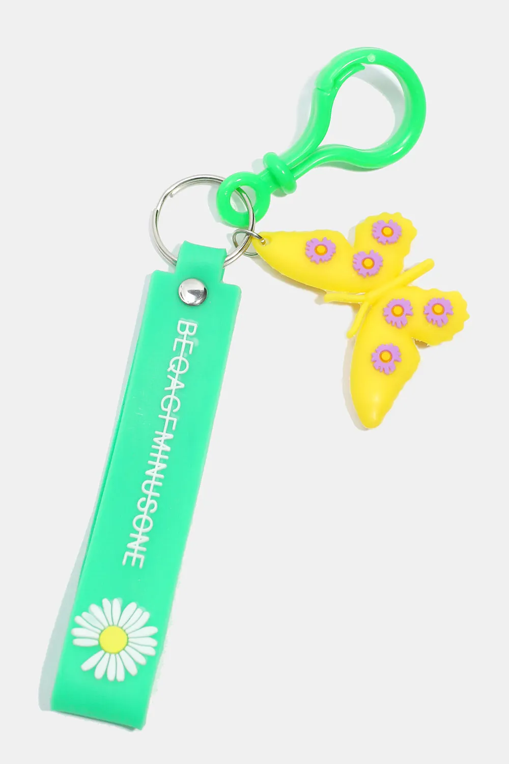 Colorful Butterfly Keychain