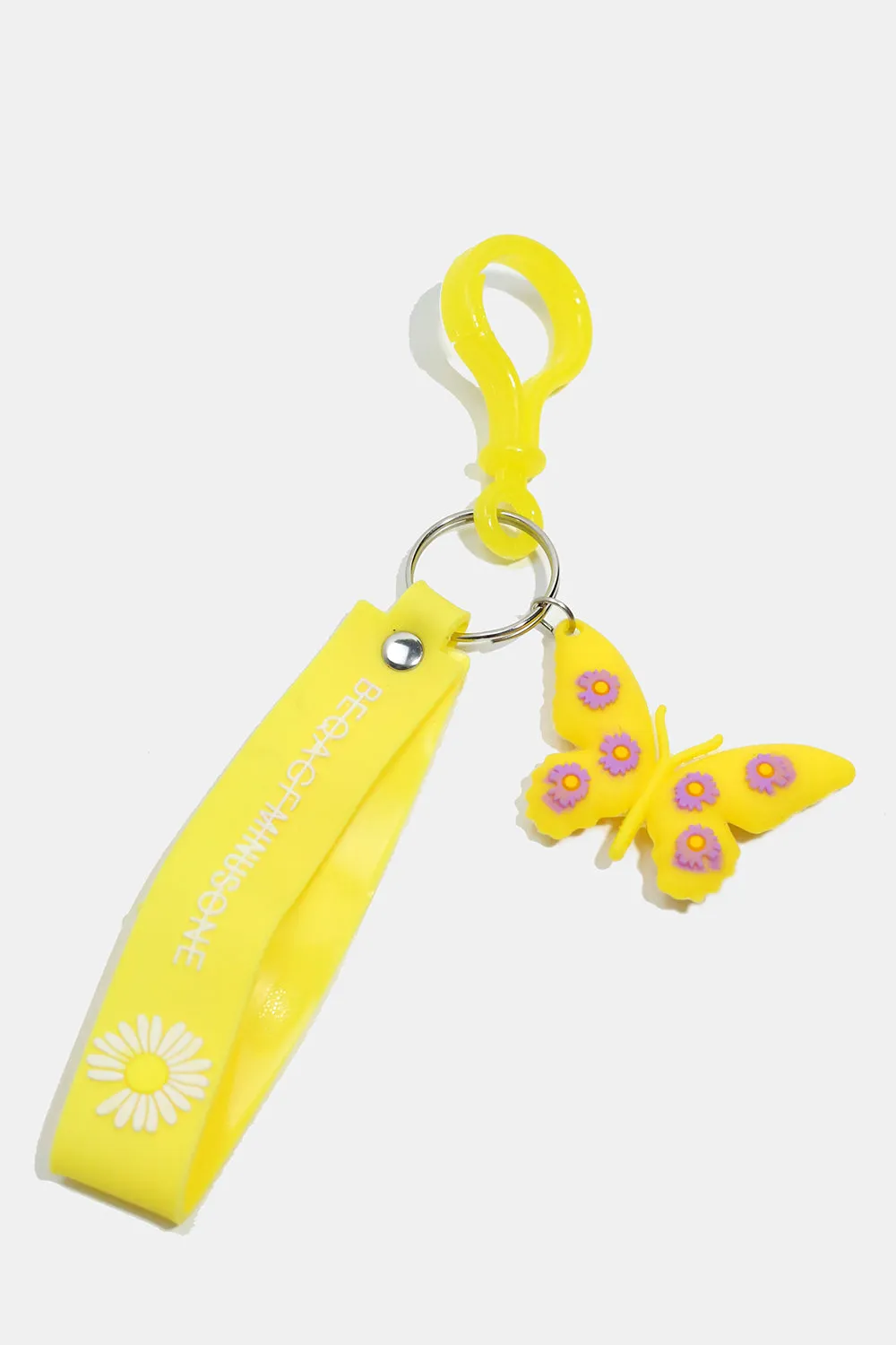 Colorful Butterfly Keychain