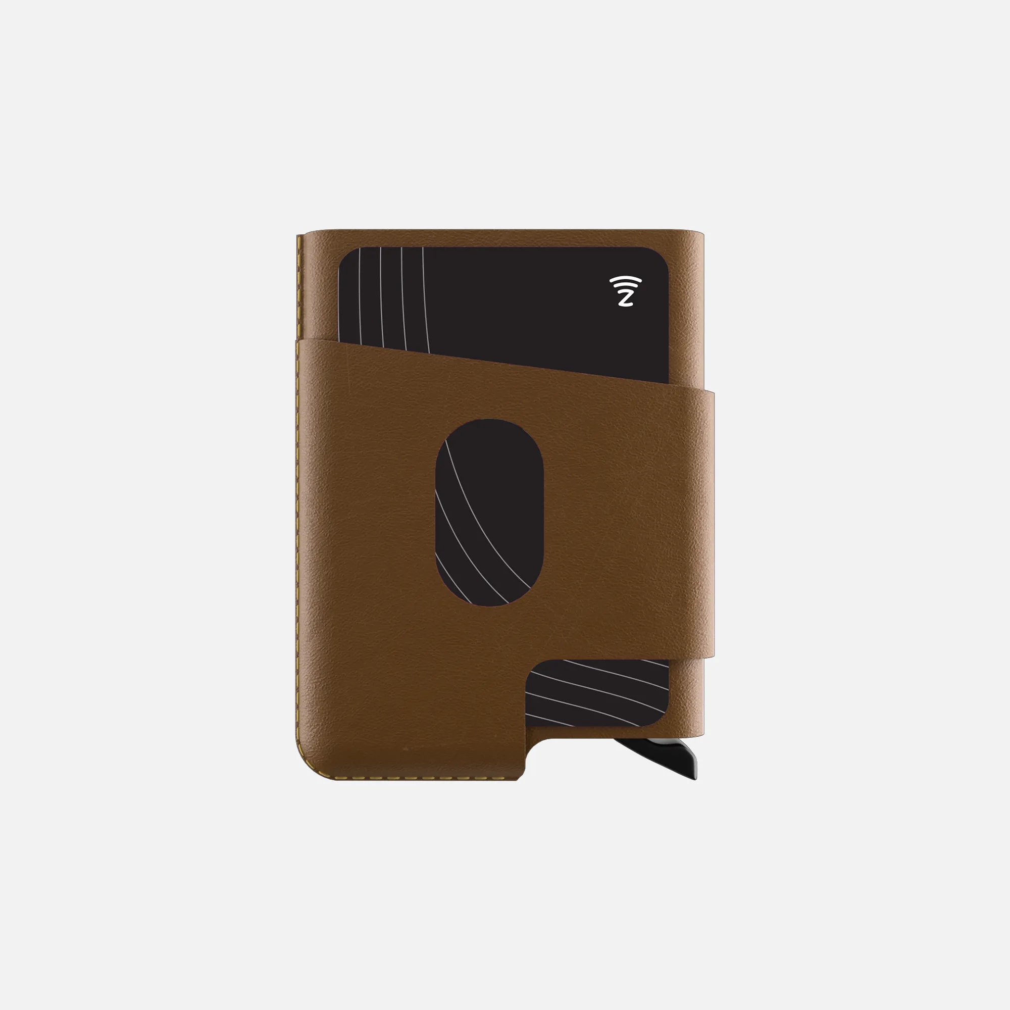 CUT-OUT Cardholder - RFID Block Featured - Handmade Natural Genuine Leather - Havan