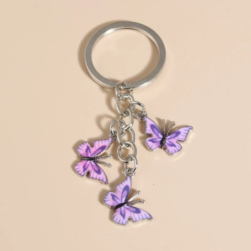 Cute Butterfly Keychains