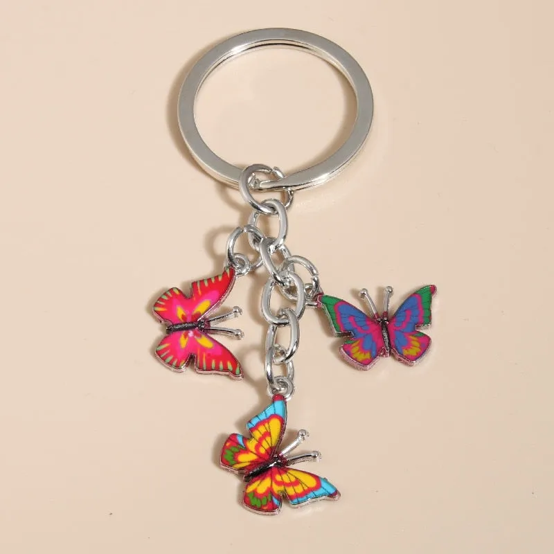 Cute Butterfly Keychains