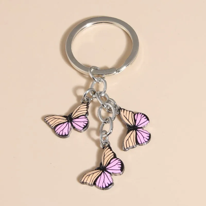 Cute Butterfly Keychains