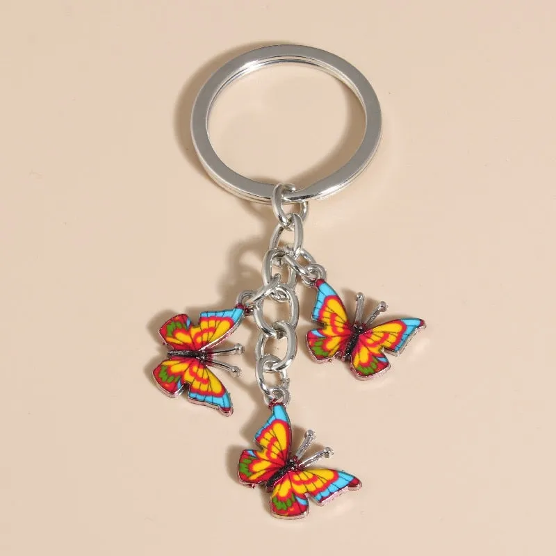 Cute Butterfly Keychains