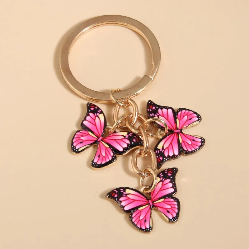 Cute Butterfly Keychains