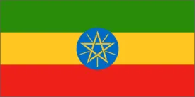 Ethiopia National Flag Printed