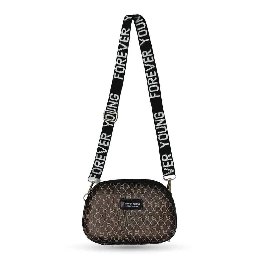 Fashion Street FS Forever Young Sling Zipper Box Bag