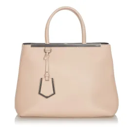 Fendi 2Jours Leather Handbag (SHG-31638)