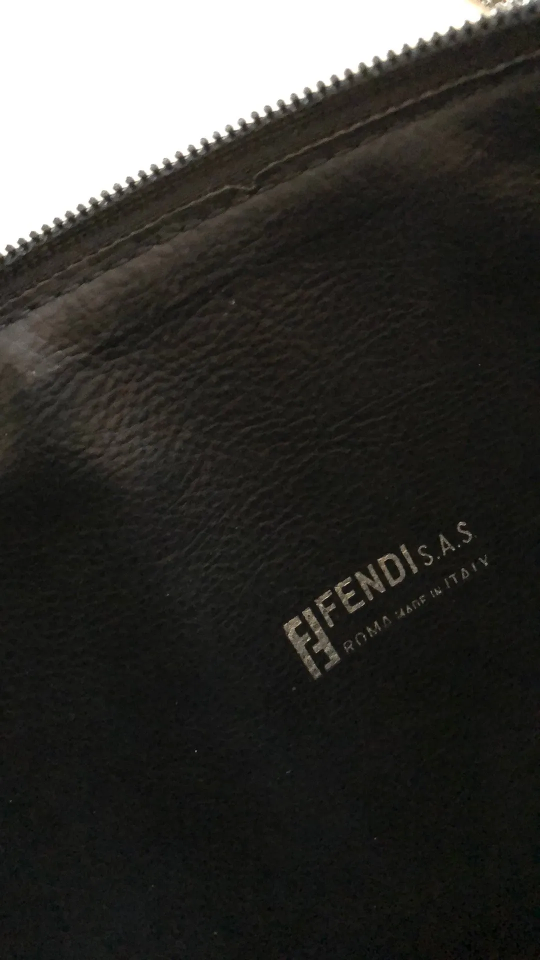 Fendi Black Clutch!