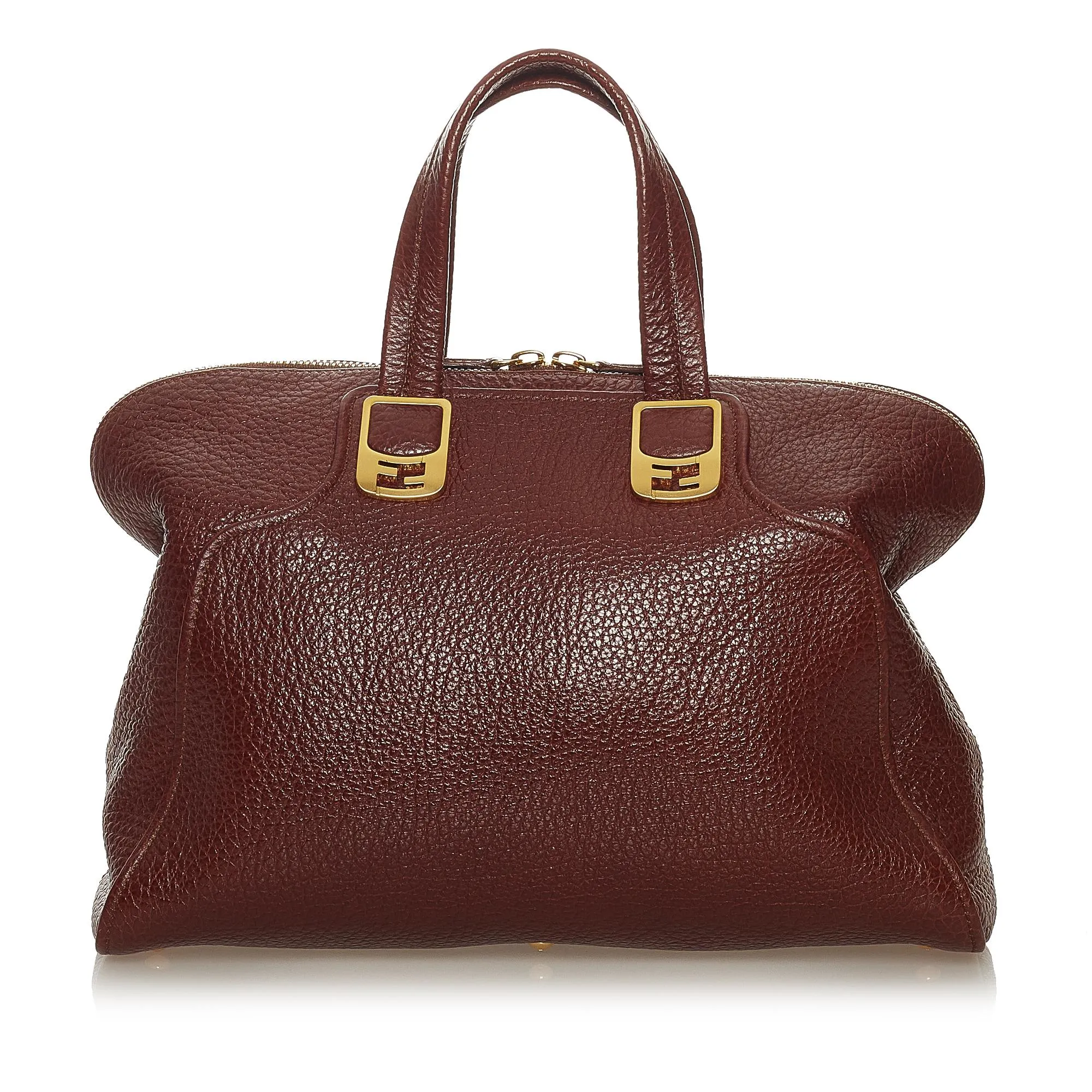 Fendi Chameleon Leather Satchel (SHG-27469)