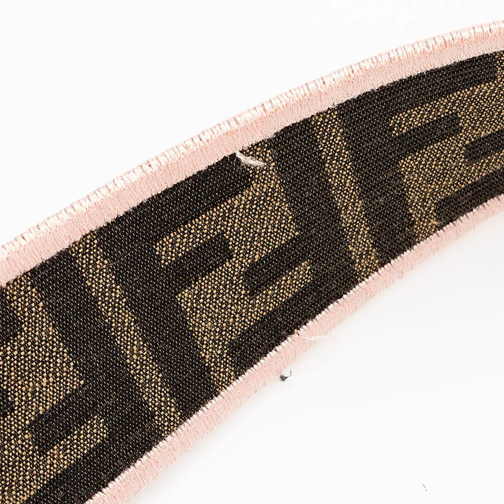 Fendi Embroidered Karligraphy Baguette Shoulder Bag (SHF-16593)