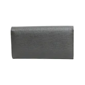 FENDI long wallet monster black ladies men's leather