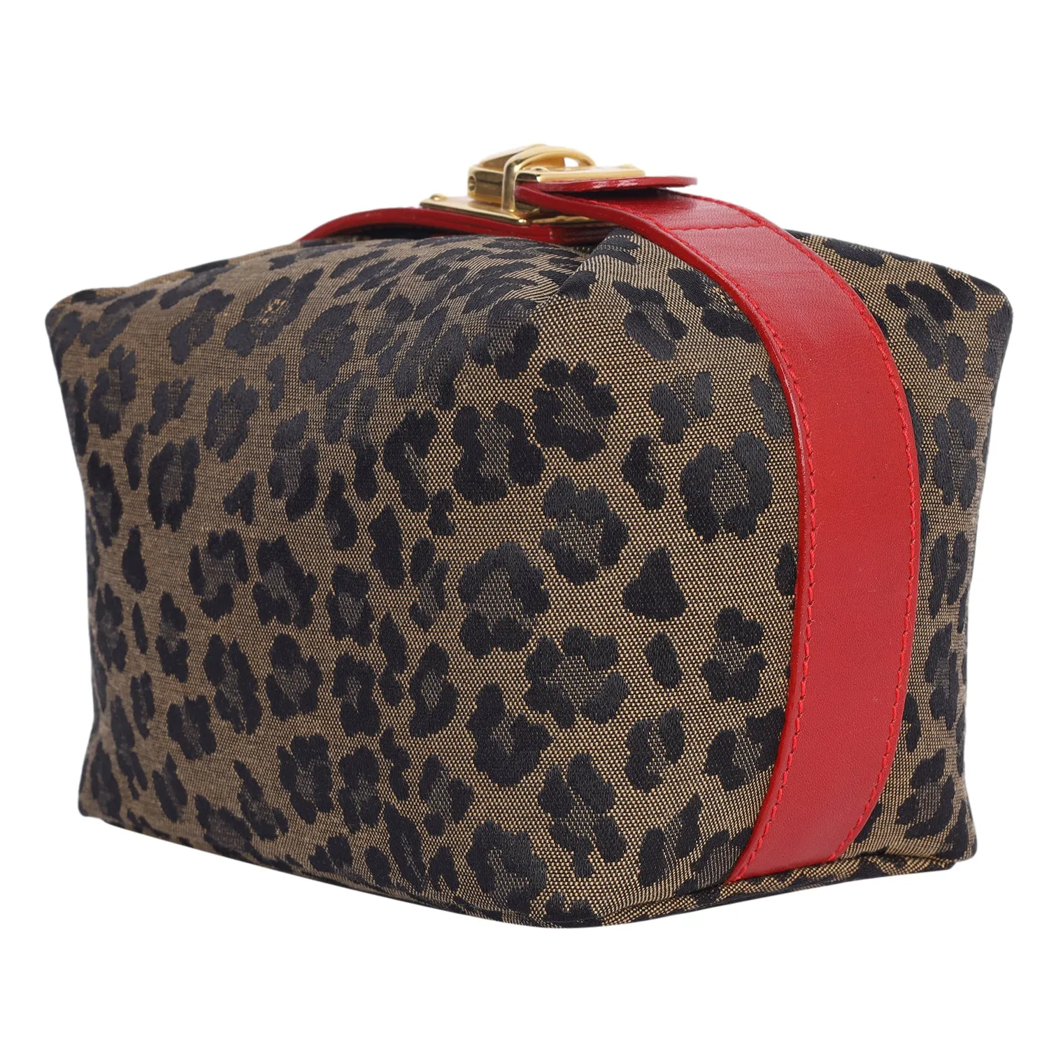 FF Leopard Cosmetic Bag