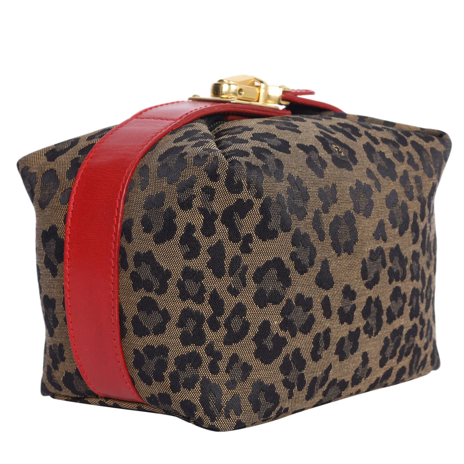 FF Leopard Cosmetic Bag