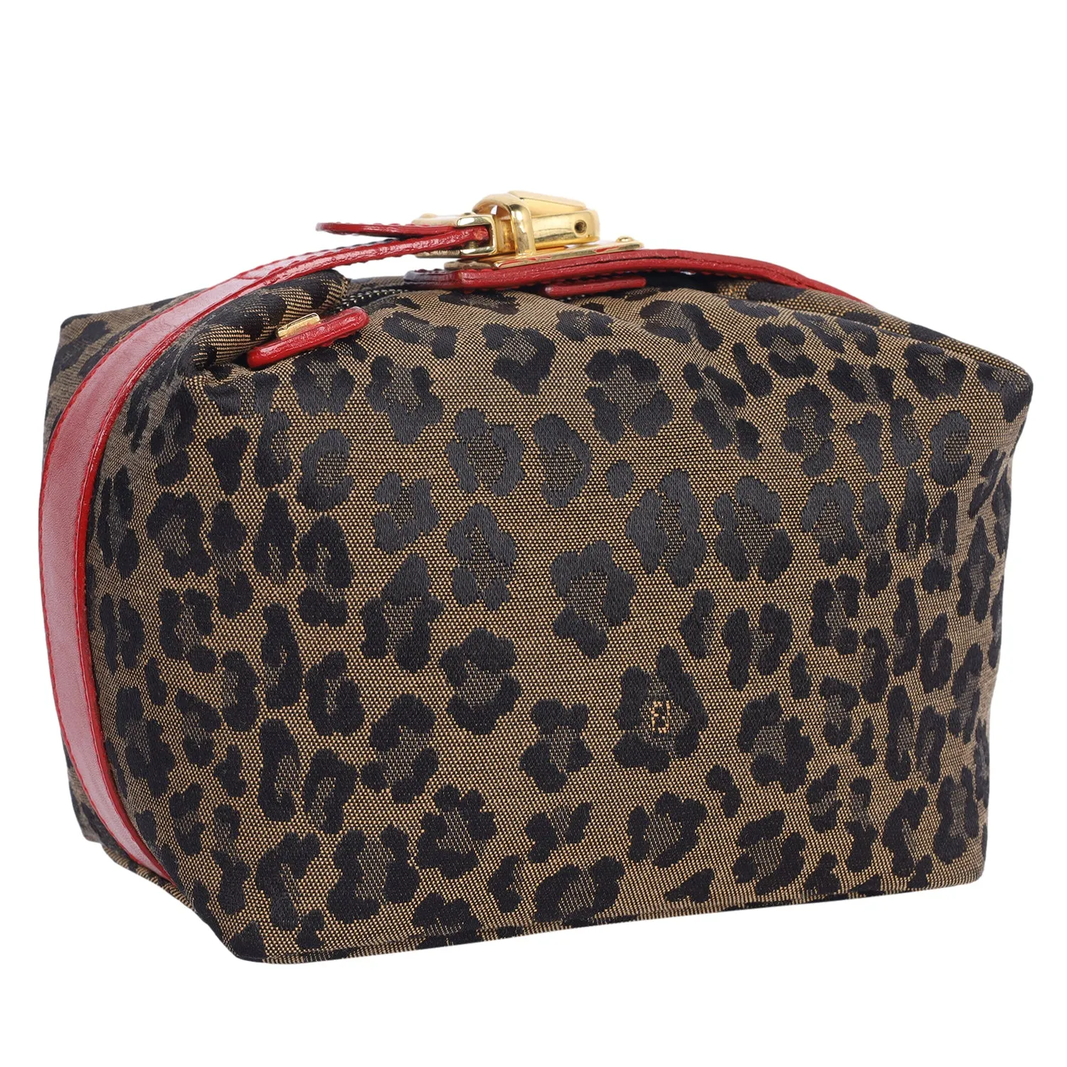 FF Leopard Cosmetic Bag