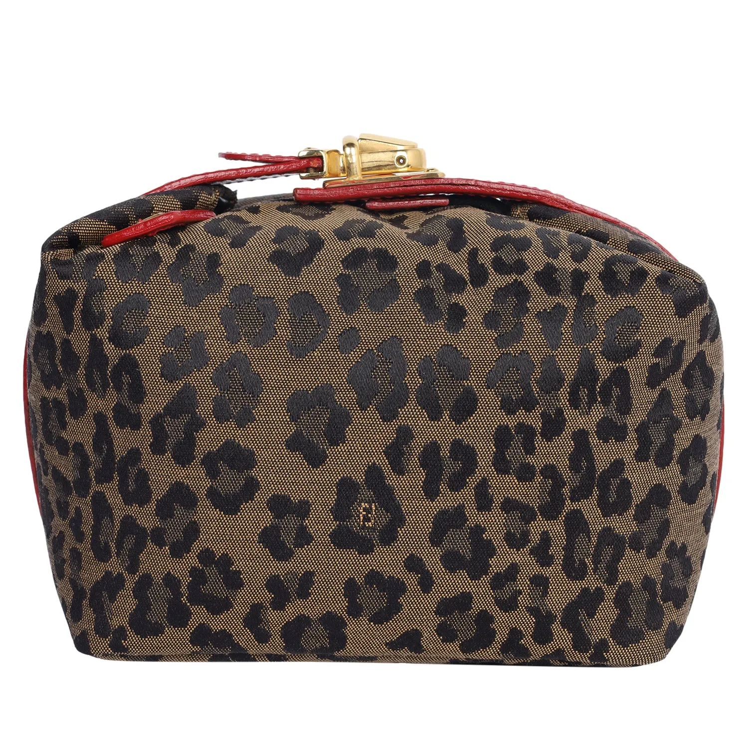 FF Leopard Cosmetic Bag