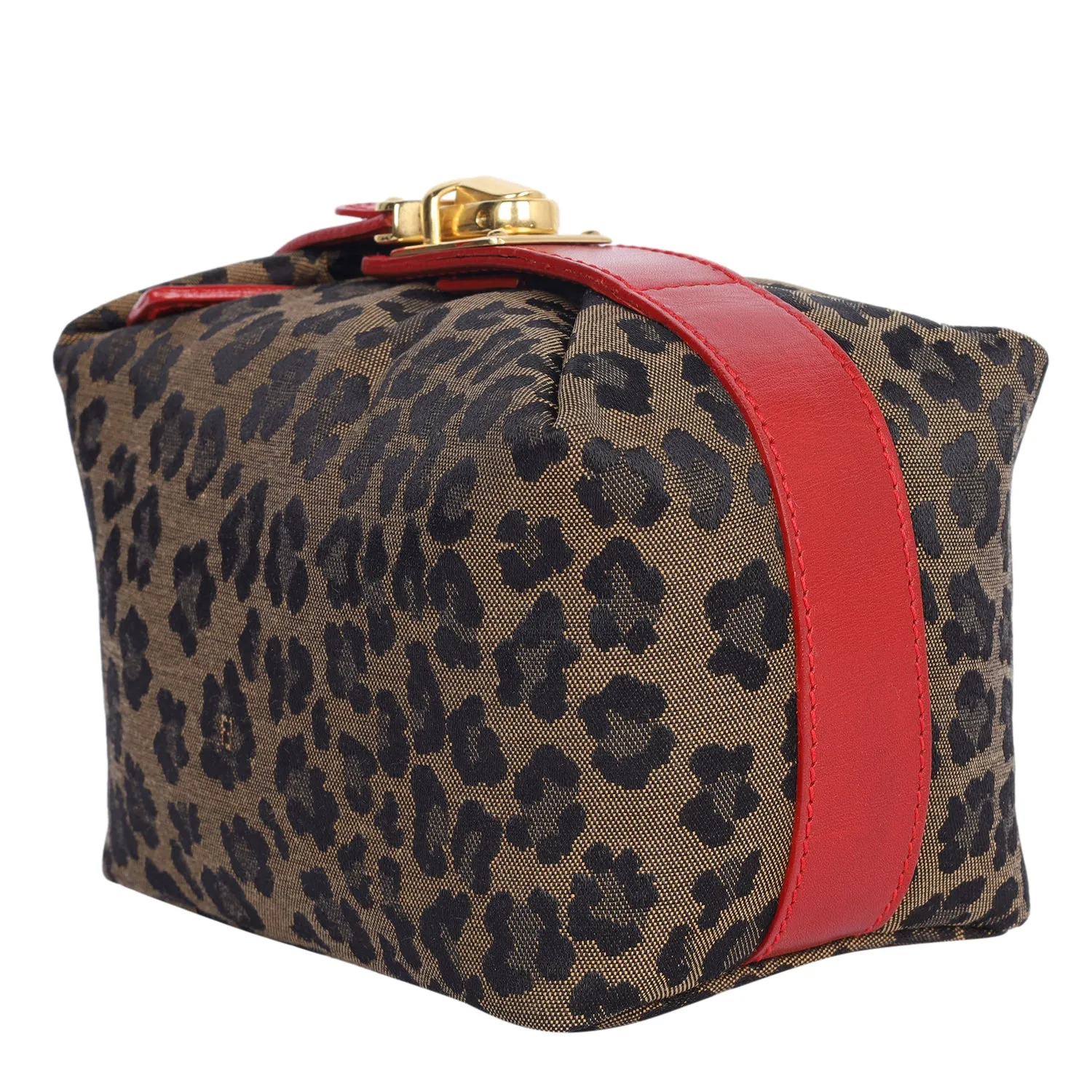 FF Leopard Cosmetic Bag